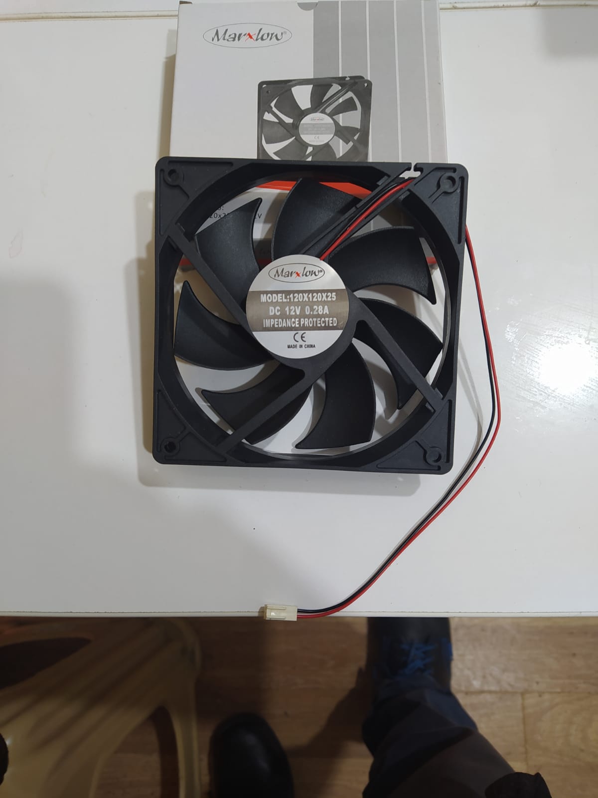 Marxlow 120X120X25 12V Fan