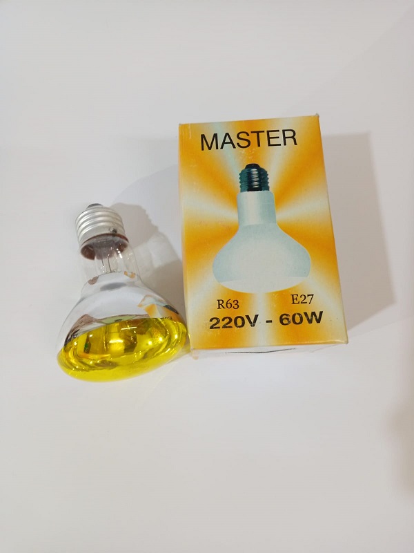  60 Watt Master Infradet Isıtıcı Ampül Sarı 
