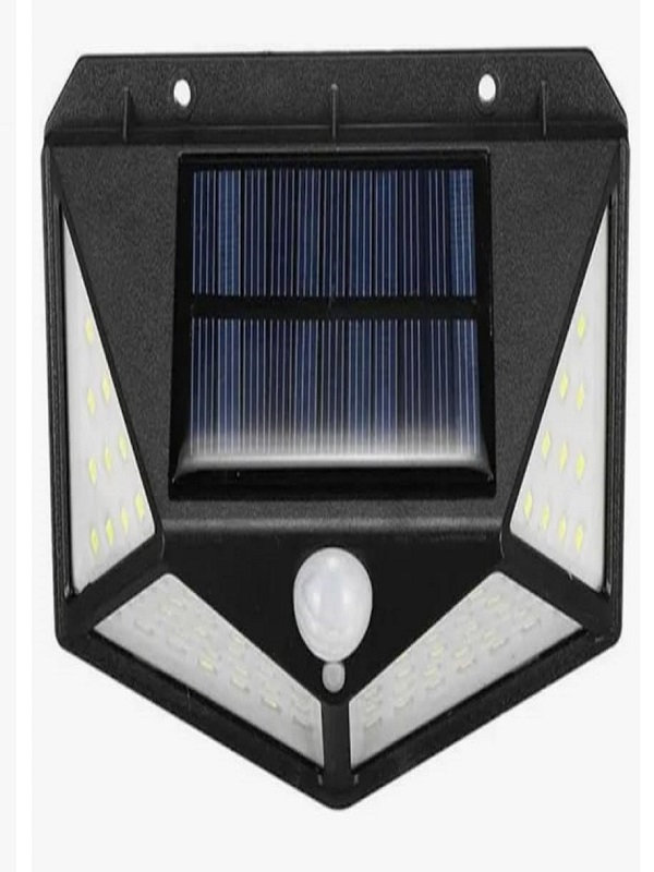 100 Ledli 3 ModGüneş Enerjili Solar Lamba Bahçe Yazlık Ev Led Hareket Sensörlü 4 Taraflı Aydınlatma