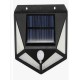 100 Ledli 3 ModGüneş Enerjili Solar Lamba Bahçe Yazlık Ev Led Hareket Sensörlü 4 Taraflı Aydınlatma